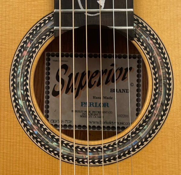 Superior Parlor Guitar, 2022