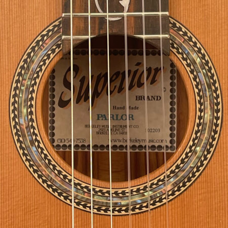 Superior Nylon String Parlor Guitar, 2022